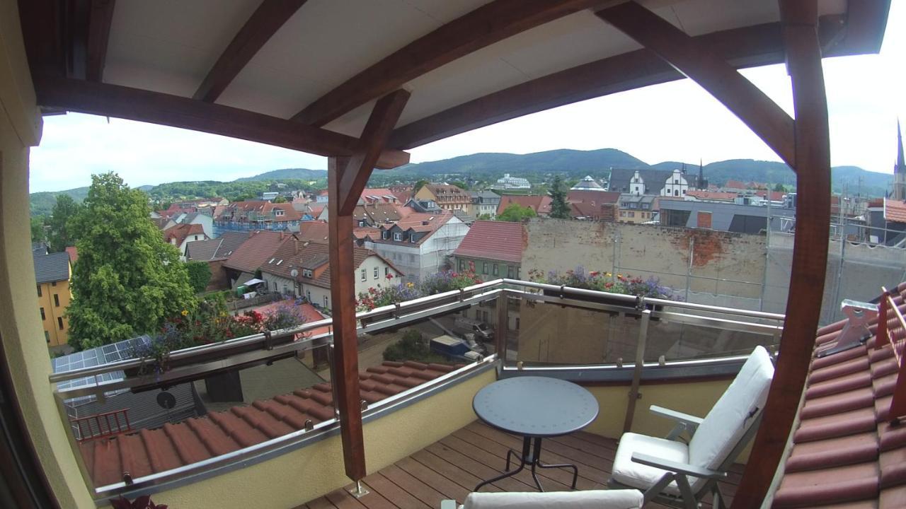 Ferienwohnung Fernblick Saalfeld Saale Exterior foto